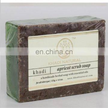 Khadi Natural Herbal Apricot Scrub Soap