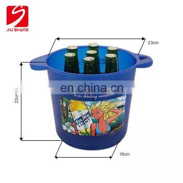 PP Plastic Ice Bucket With Bottle Opener photo-4