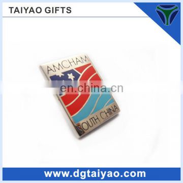 Customized die-casting zinc alloy metal hard enamel pin badge