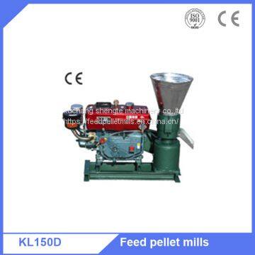 Capacity 200kg/h KL200 poultry animal feed pellet mill machine for sale