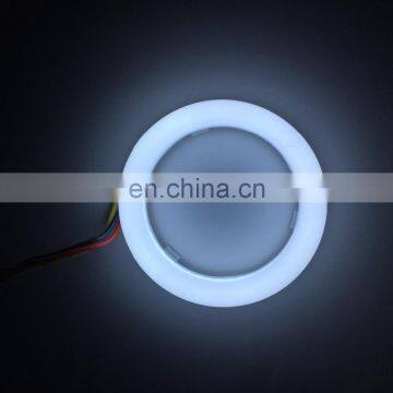 Dual Color Cotton Light LED Halo Ring Angel Eyes White Amber photo-3