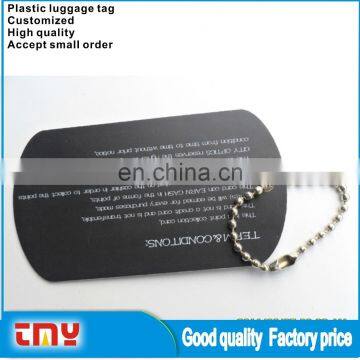 Oem Accept Low Price Plain Hard Plastic Luggage Tag Manufacturer From China photo-3