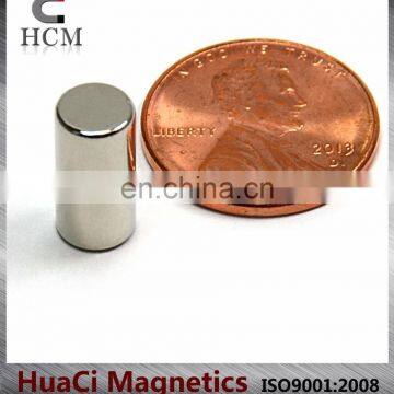 N50 Neodymium Rod Magnets Dia 1/4x1/2" NdFeB Rare Earth