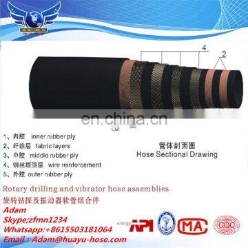 Rotary Vibrator Hose 5000PSI Grade D (Kelly Hose)