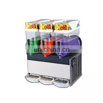 With LED top cover light customized 3 tank frozenslushmachine