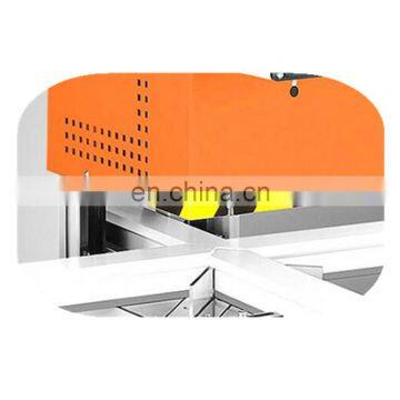 Automatic single-head corner crimping machine for aluminum profiles