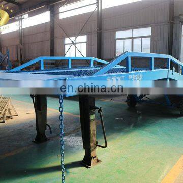 7LYQ Shandong SevenLift mobile hydraulic container loading ramp 10ton