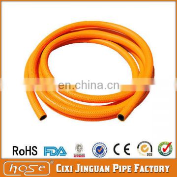 ISO 3821 CE Certificated High Quality 8mm Orange PVC LPG Gas Hose, PVC Flexible Gas LPG Hose, Gas Hose For Stove