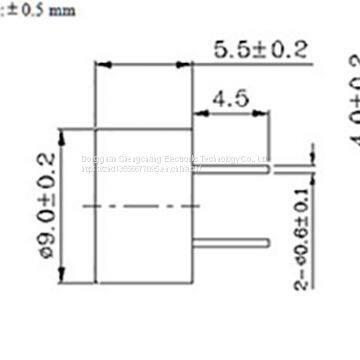 Electromagnetic Passive Buzzer Sc0955 photo-2