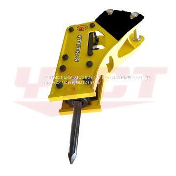 Yantai  hydraulic breaker SB40 68mm chisel top side silence Type for excavators