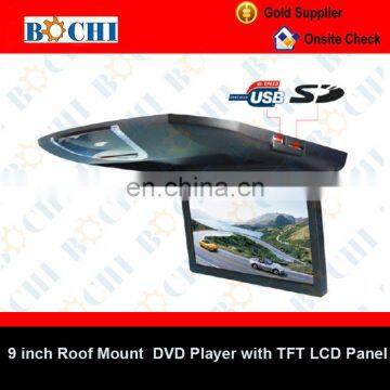 Good Price Car roof mounted monitor car dvd player