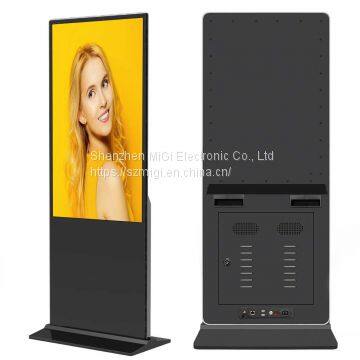 Indoor floor stand AD machine