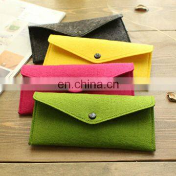 Portable Mobile Phone Pouch Felt Mobile Phone Case Made in China Felt Phone Pouch photo-4