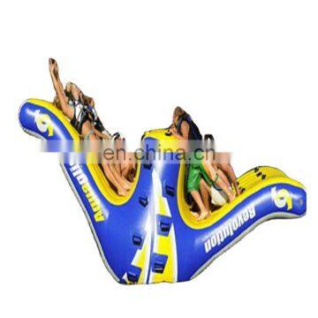 Crazy Water Sports Balance Plate Inflatable Climbing Water Seesaw For Water Park