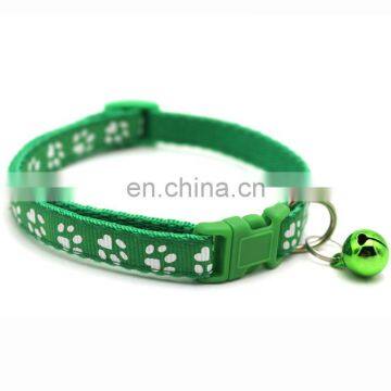 Wholesale Manufacturer Adjustable Soft High Quality Nylon Luxury Custom Pet Dog Collar For Dog With Bell Dog Collar photo-4
