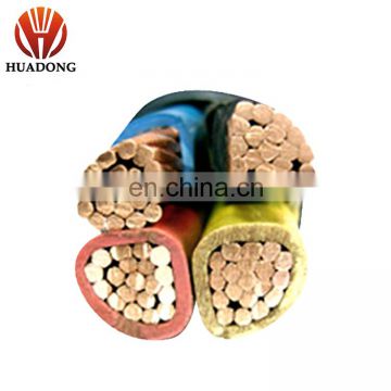 URD power cable 1000V XLPE insulated PVC sheathed 4 core 150mm2 copper cable