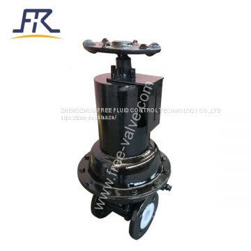 Pneumatic Operation Fluorine Lined Diaphragm Valve for chemical industry