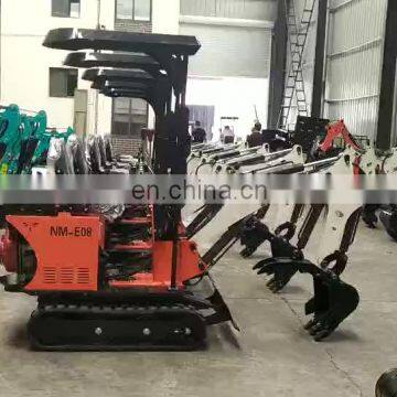 Free shipping NM-E08  micro excavator mini digger excavator mini tractor excavator