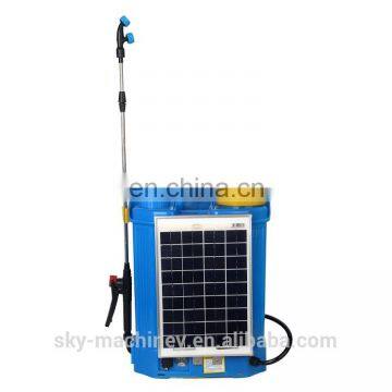 16l solar electric agricultural knapsack solar power sprayer