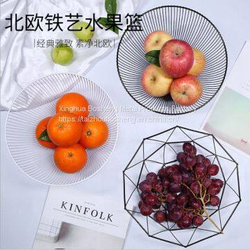 Most Popular Furnishing Metal Wire Storage Basket Fruit Basket photo-3