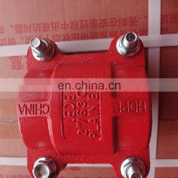Factory Cheap Price Ductile Iron HDPE Pipe Grooved Joint Fitting photo-4