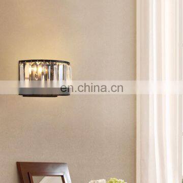 TV Wall Crystal Wall Lamp LED Wrought Iron Decorative Aisle Lights photo-3