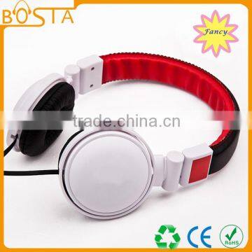 Promotional school students audio language learning leatherette headphones 2016