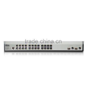 netis 24FE+2 Combo-Port Gigabit Ethernet SNMP Switch