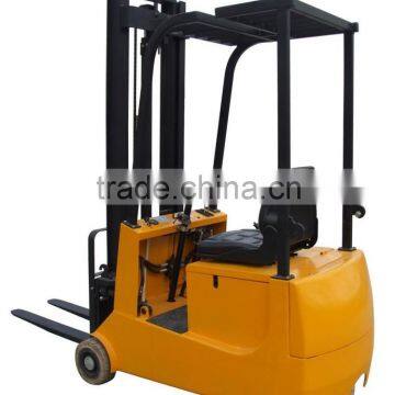 Qingdao Forklift Hydraulic Three Wheels Full Electric Forklift 2500mm 500kg photo-2