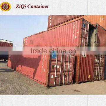 used steel dry cargo container 20foot and 40foot from China