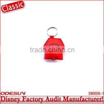 Disney factory audit manufacturer's leather keychain 142076