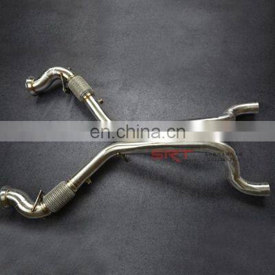 Exhaust Pipe for Porsche Panamera Titanium Exhaust Catback With Quad Double Tip photo-5