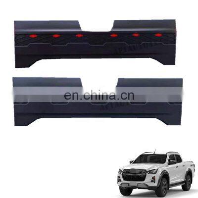 New Arrival Led Light Rear Door Molding Tailgate Cover for Dmax 2020 up