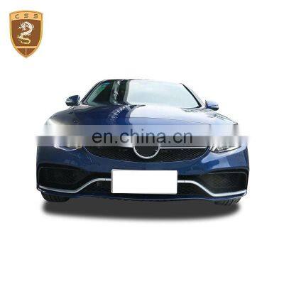2015-2016 Car Part Carbon Ducktail Spoiler Fiberglass Auto Body Kit For Mercede Bens C Class W205 Amg Style photo-2