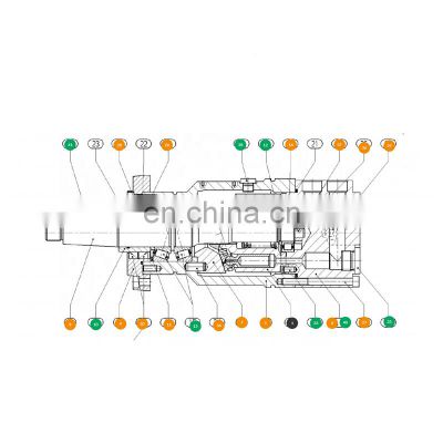 Rexroth A10F A10FP series Axial Piston Hydraulic Motor A10FP18-31W-TCS22D  A10FP18-52W-SCS64-SO940