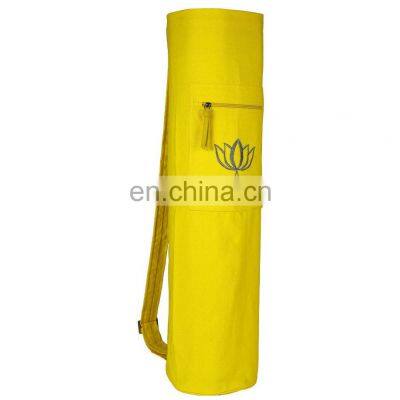 private label custom design and private label option Yoga gym bag Indian supplier