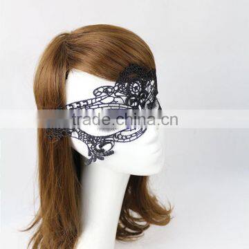 Handmade Cheap Half Face Party Masquerade Lace Mask photo-2