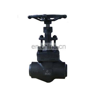 Tyco Valve China Factory Socket Weld SW A105  Forged Steel Manual Handwheel Globe Valve