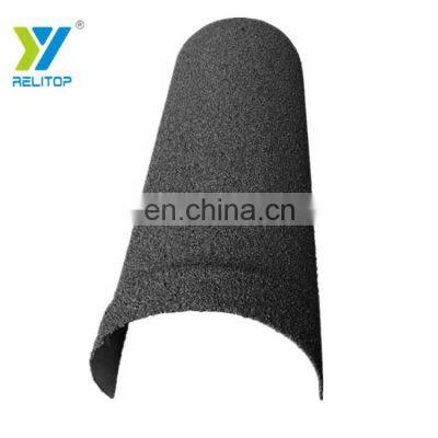 Decorative Roof Panel Accessories Colorful Sand Chips Coated Roof Accessories Roofing Trim Steel Stone Coated Angle Bar photo-5