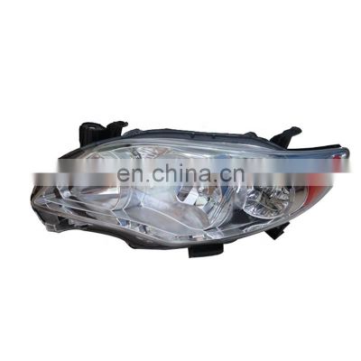 Car accessories headlight car head lamp white for Toyota corolla 2014 USA LE