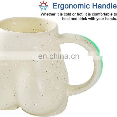 New Custom Nude Butt Boho Burn Bum Chic Woman Female Body Bum Shaped Ceramic Coffee Mug