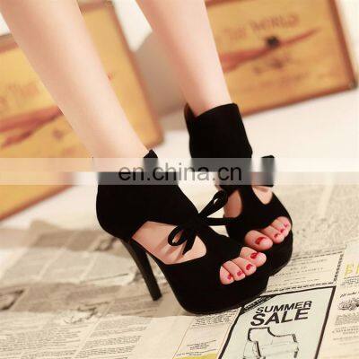 brands new famous designer women high heel platform open toe zip fashion PU sandals shoes