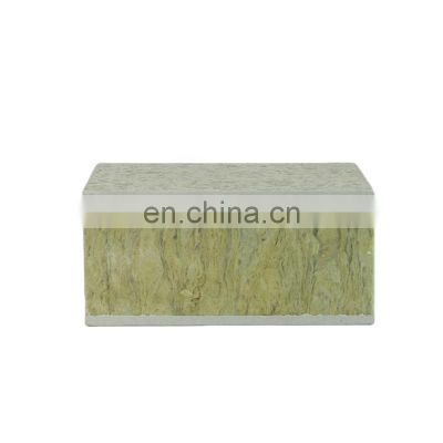 100Mm Peru Fireproof Sound Absorbing Absorption Soundproof Structural Rock wool Sandwich Panel Wall Exterior