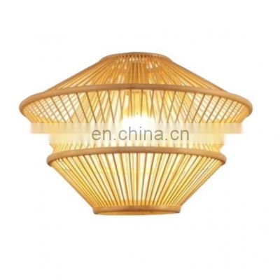 Natural ceiling bamboo lamp  ecofriendly handmade With Best Price/Bamboo Pendant Lamp Shade