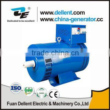 Dellent stc series 10KW Alternator brush type with pulley AVR carbon brush