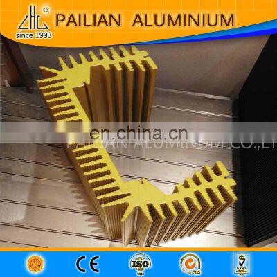 Anodised /Powder Coating Radiator Custom Aluminium Heat Sink Extrusion Profiles/ Amplifier Cooling/ Heat Exchanger Chipset Cool photo-3