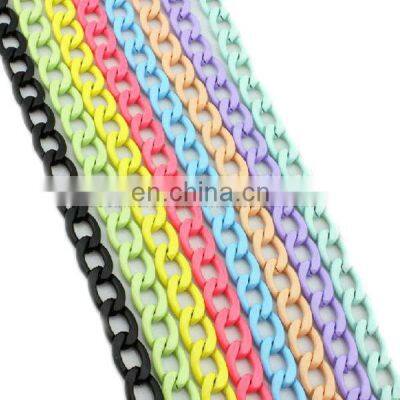 Fashion High Quality Metal Colorful Aluminum Chain