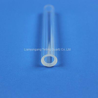 Thick-walled Quartz Glass Tube Transparent Quartz Tube photo-3