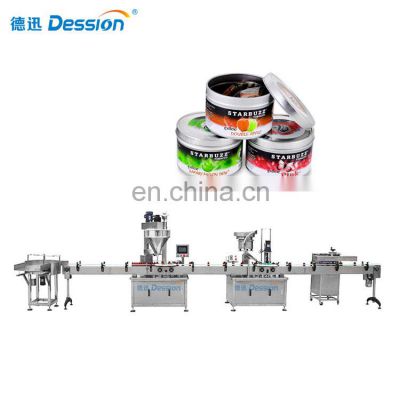 High Quality Bottle Shisha Tobacco Filling Sealing Labeling Machine Foshan Supplier