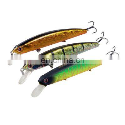 JOHNCOO Sinking Minnow Fishing Lure 90mm 8.7g Hard Lure Artificial Bait 3D Eyes Wobblers Bass Pike Artificial Bait Minnows